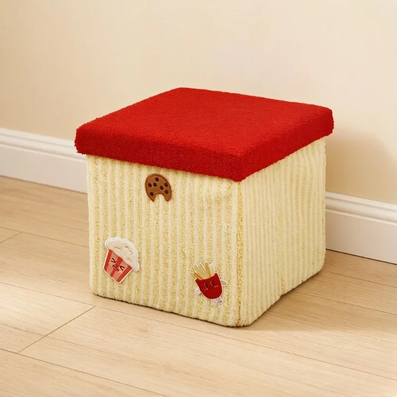 Lamb Wool Foldable Storage Stool, Cushioned Low Seat with Storage Box for Home Entrance and Rental Room
Lamb Wool Foldable Storage Stool, Cushioned Low Seat with Storage Box for Home Entrance and Rental Room