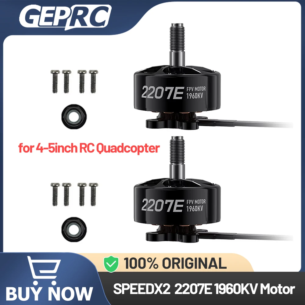 1 шт./4 шт. GEPRC SPEEDX2 2207 1960KV мотор 4-5 дюймов FPV Дрон 6S бесщеточный двигатель FPV RC мультикоптер гоночный дрон Запчасти для самостоятельного изготовления
1 шт./4 шт. GEPRC SPEEDX2 2207 1960KV мотор 4-5 дюймов FPV Дрон 6S бесщеточный двигатель FPV RC мультикоптер гоночный дрон Запчасти для самостоятельного изготовления