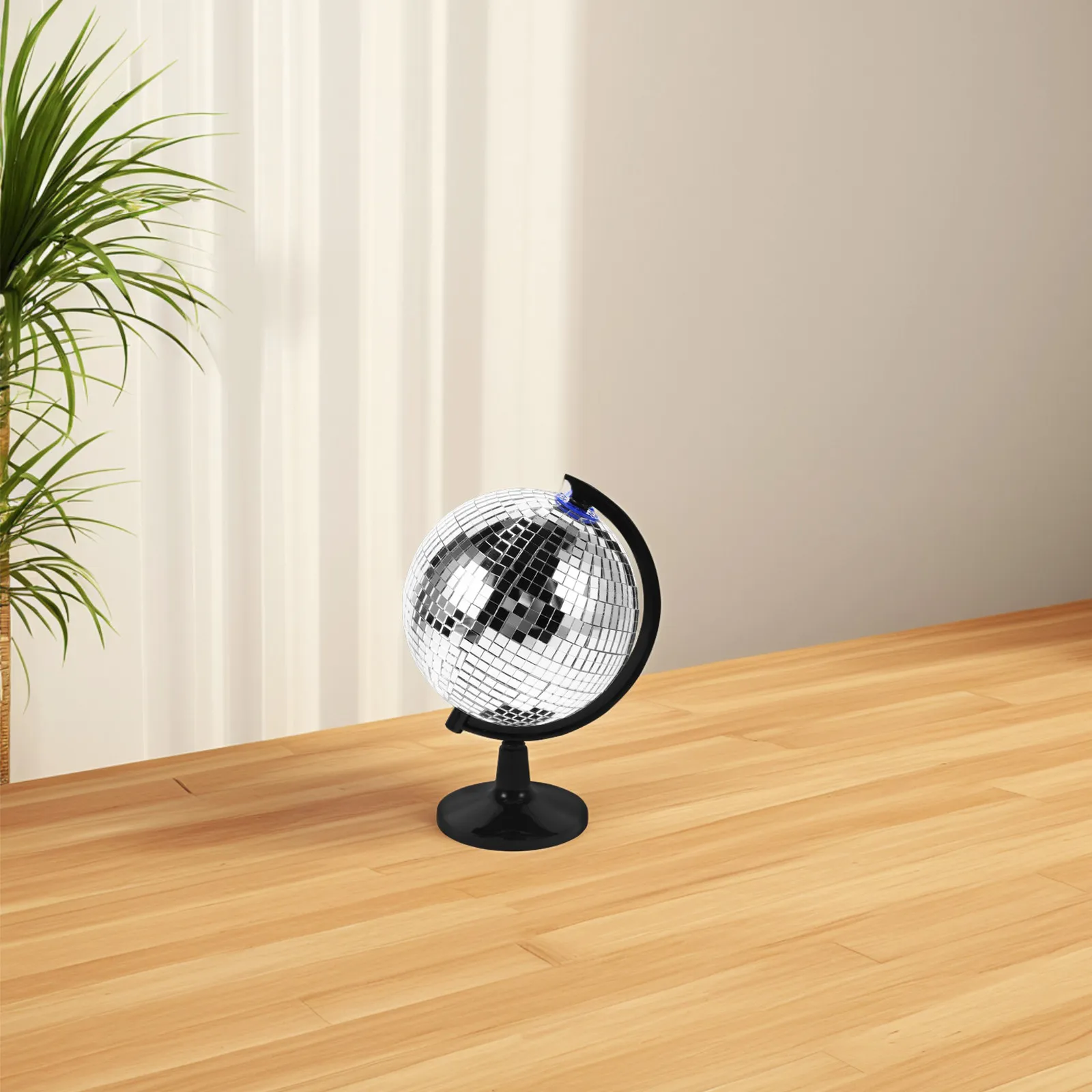 Disco Ball Style Globe Silver Rotating Desk Decor Unique Creative Office Accessories Cool Reflective Universe Desk Display
Disco Ball Style Globe Silver Rotating Desk Decor Unique Creative Office Accessories Cool Reflective Universe Desk Display