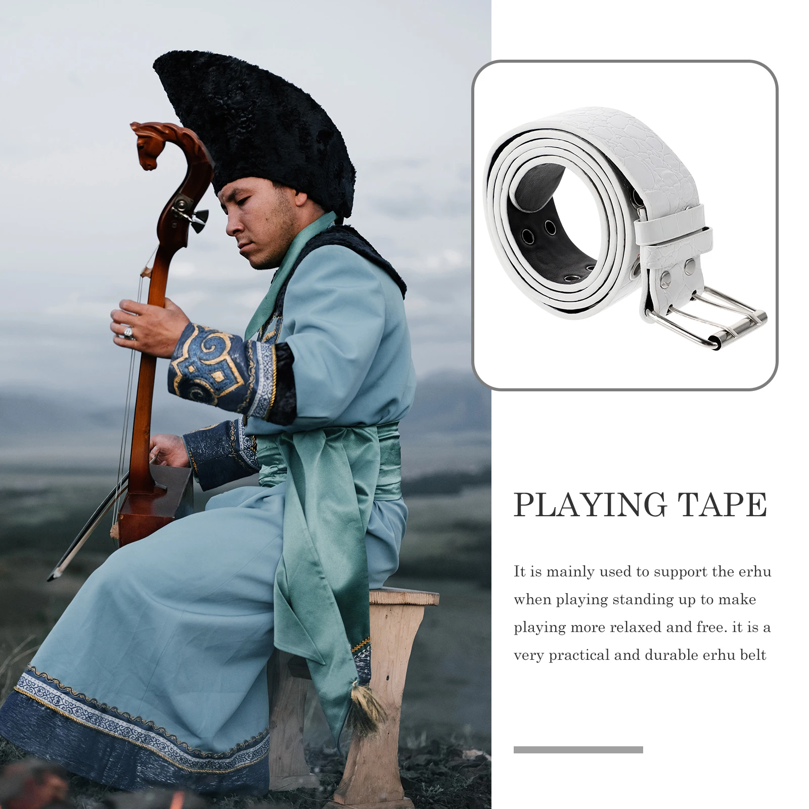 Erhu Belt Supporting Playing Adjustable Performance Band Standing Practical Waist
Erhu Belt Supporting Playing Adjustable Performance Band Standing Practical Waist