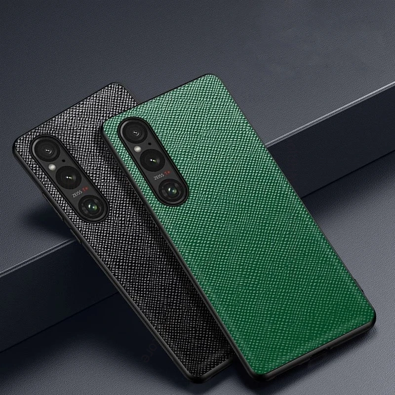 Cover For Sony Xperia 1 VII 5G Cross Leather Phone Case For Xperia 1 VI Soft Frame Edge Protector Back Cover Xperia 1 V 1III 1IV
Cover For Sony Xperia 1 VII 5G Cross Leather Phone Case For Xperia 1 VI Soft Frame Edge Protector Back Cover Xperia 1 V 1III 1IV