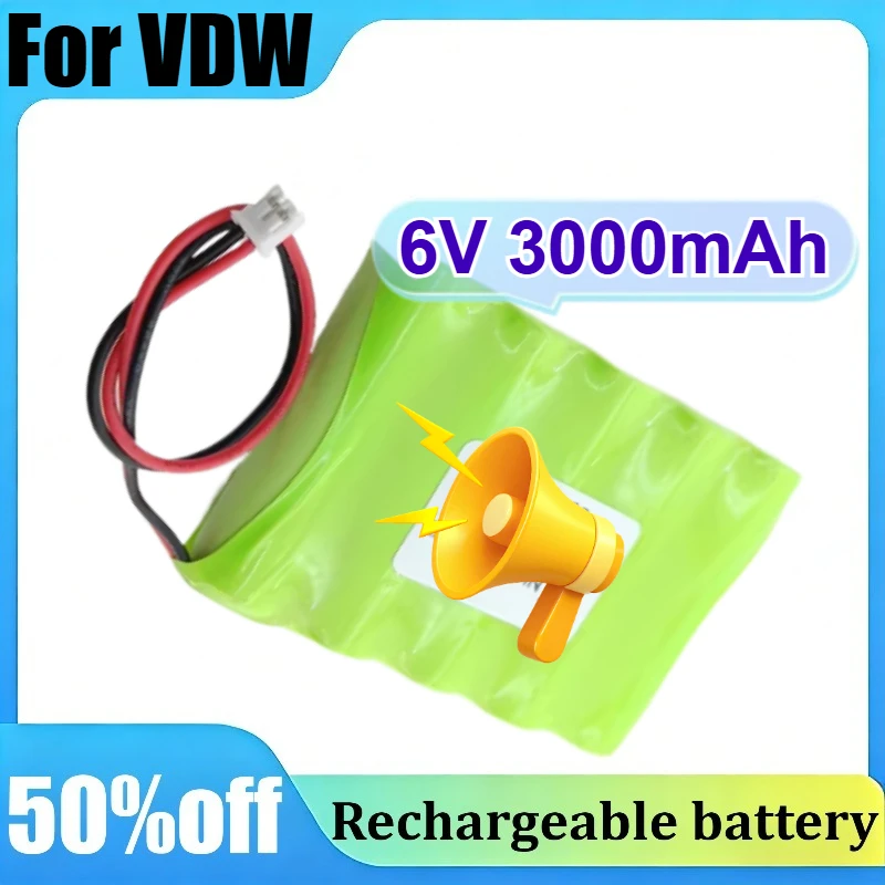 For VDW GOLD RECIPROC for VDW Gold Motor GP 6V 2000mAh/3000mAh Root Canal Motor NI-MH Battery
For VDW GOLD RECIPROC for VDW Gold Motor GP 6V 2000mAh/3000mAh Root Canal Motor NI-MH Battery