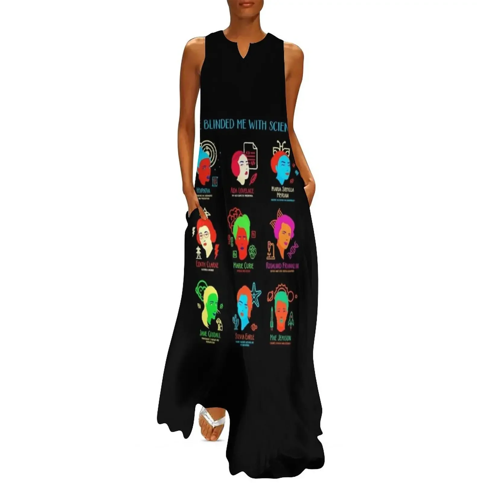 She Blinded Me With Science Long Dress elegant party dresses for women 2025 loose women's dress Dress
She Blinded Me With Science Long Dress elegant party dresses for women 2025 loose women's dress Dress