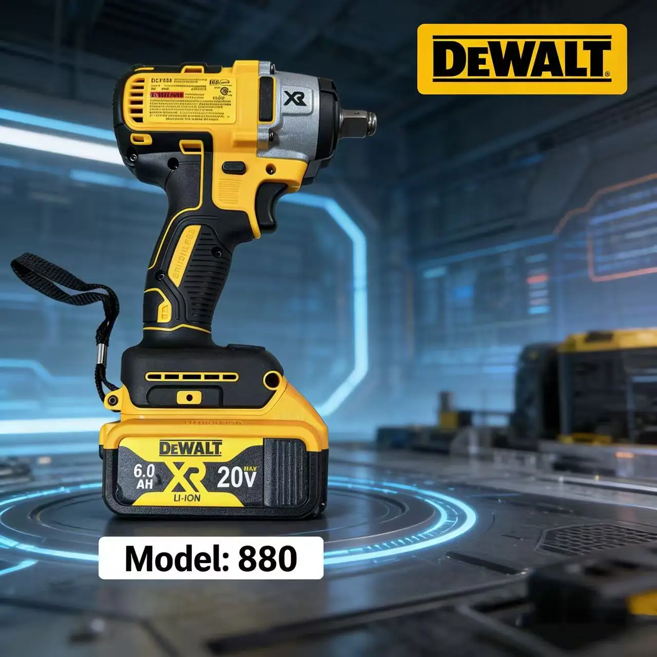 Бесщеточный аккумуляторный ударный гайковерт DeWalt DCF880 20V Max XR - крутящий момент 205 Н·м, компактный и многофункциональный для портативной работы
Бесщеточный аккумуляторный ударный гайковерт DeWalt DCF880 20V Max XR - крутящий момент 205 Н·м, компактный и многофункциональный для портативной работы