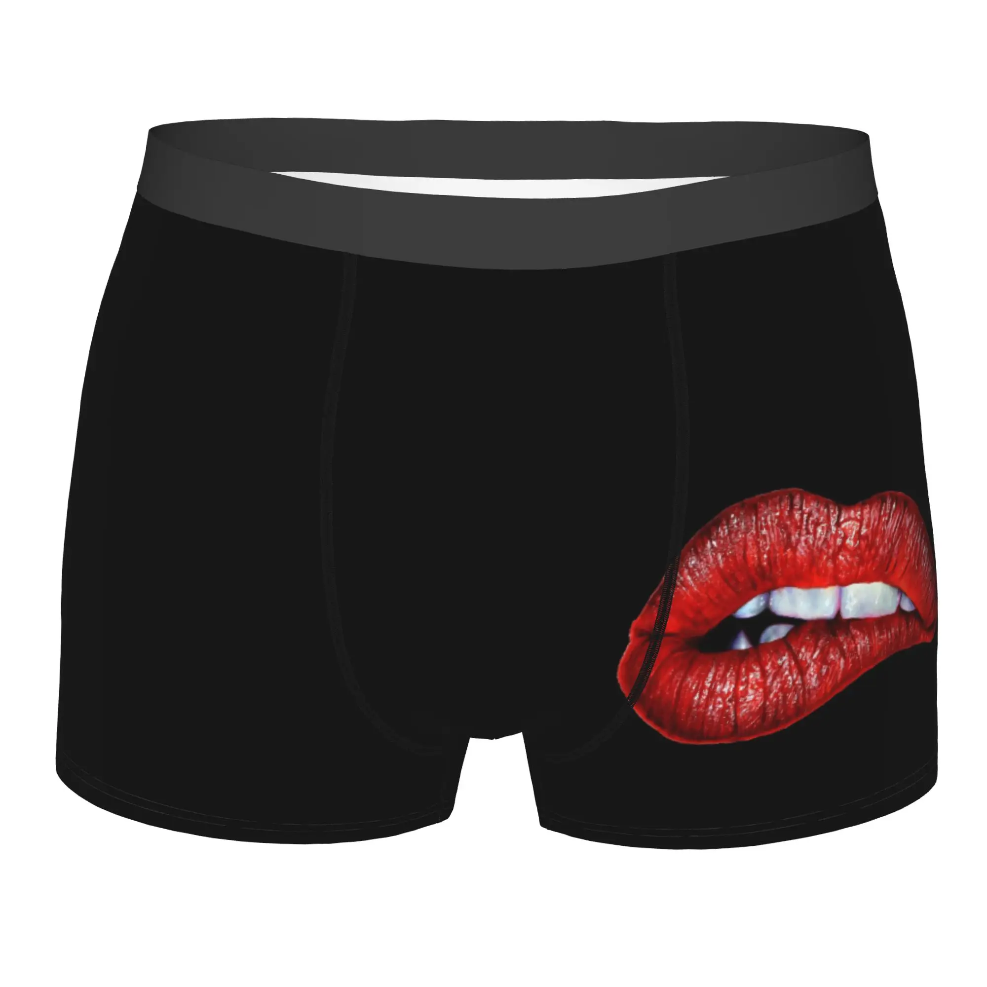 Custom Funny Sexy Women Red Lips Boxers Shorts Panties Men's Underpants Breathable Briefs Underwear
Custom Funny Sexy Women Red Lips Boxers Shorts Panties Men's Underpants Breathable Briefs Underwear