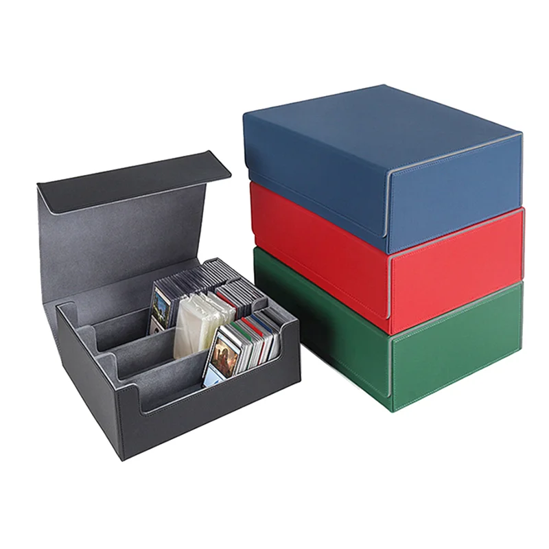 AS95-Card Storage Box For Trading Cards Magnetic Closure Card Box Card Deck Case For Magnetic Game Cards Black+Blue
AS95-Card Storage Box For Trading Cards Magnetic Closure Card Box Card Deck Case For Magnetic Game Cards Black+Blue