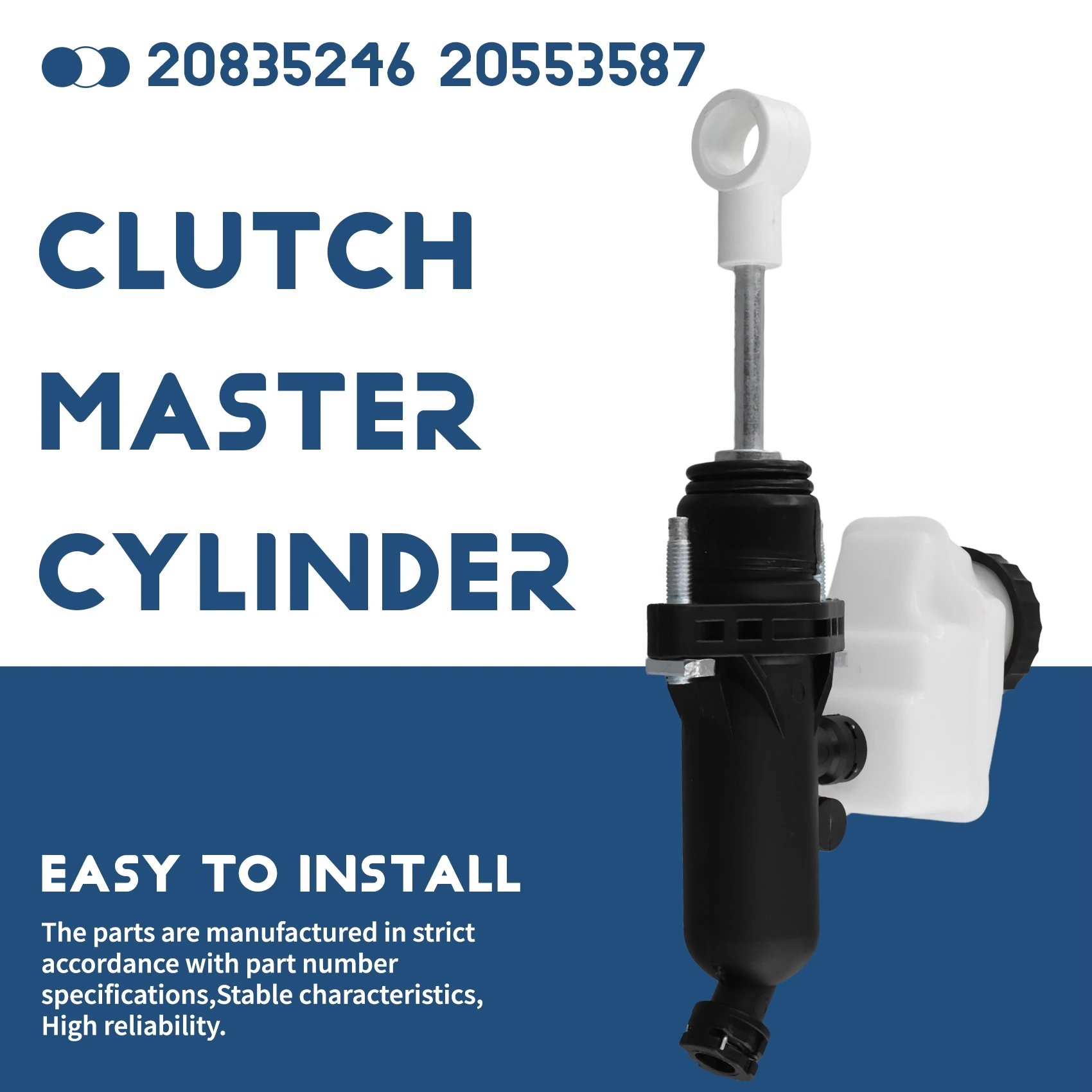 A82M-20835246 Car Clutch Master Cylinder For Volvo FH12/FM Truck VN VNL VHD VT 20553587 205535588 KG28019.4.2
A82M-20835246 Car Clutch Master Cylinder For Volvo FH12/FM Truck VN VNL VHD VT 20553587 205535588 KG28019.4.2