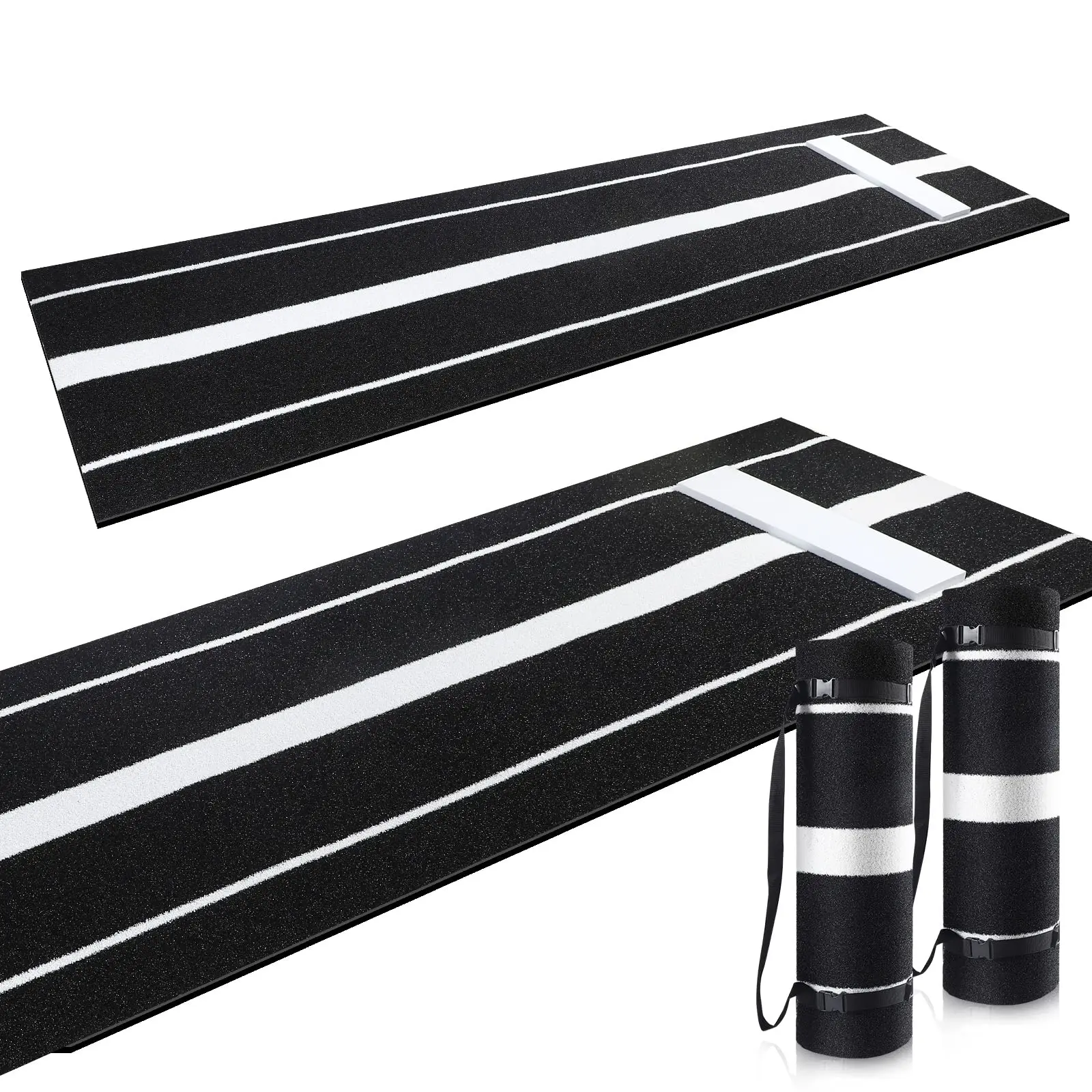 Softball and Baseball Pitching Pad Indoor Outdoor Antifade Antislip Softball Pitching Rubber Mat Training Equipment
Softball and Baseball Pitching Pad Indoor Outdoor Antifade Antislip Softball Pitching Rubber Mat Training Equipment