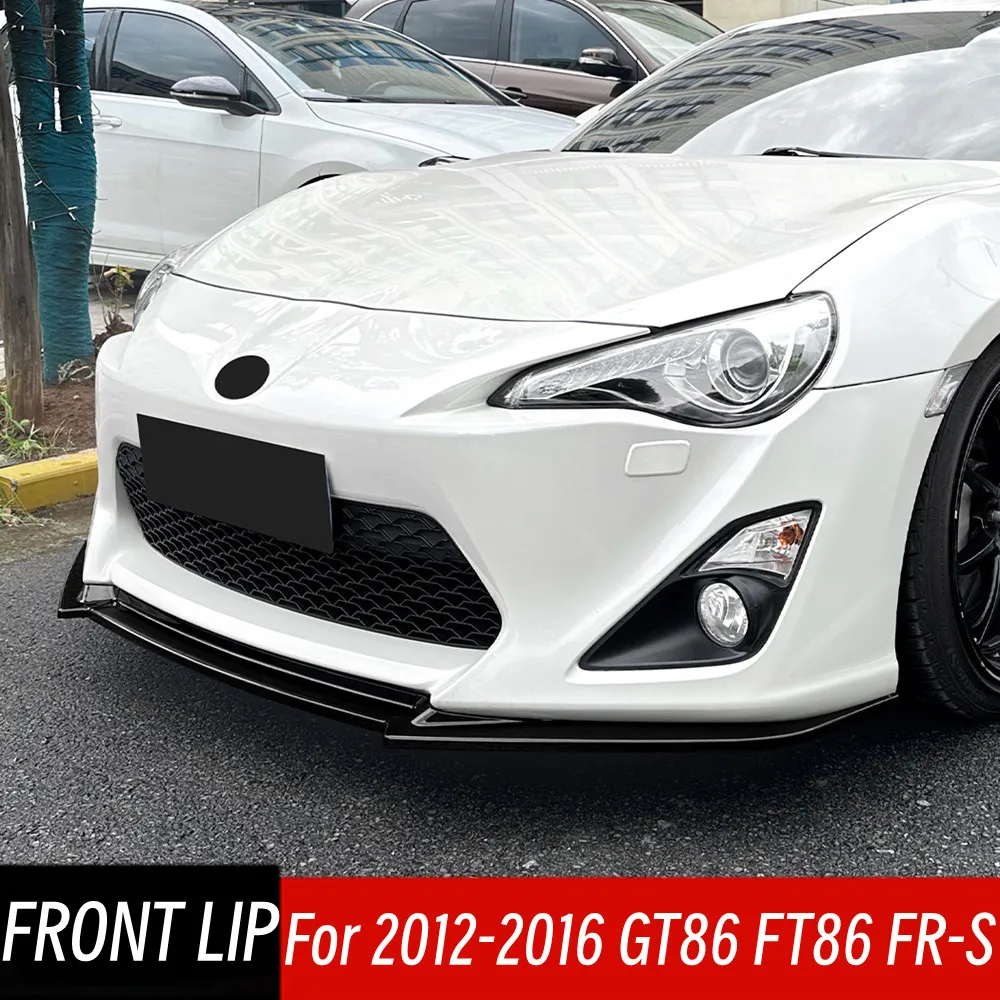 For GT86 FT86 FR-S 2012-2016 Front Bumper Lip Chin Splitter Diffuser Spoiler Car Exterior Tuning Protection Guard Accessori Part
For GT86 FT86 FR-S 2012-2016 Front Bumper Lip Chin Splitter Diffuser Spoiler Car Exterior Tuning Protection Guard Accessori Part