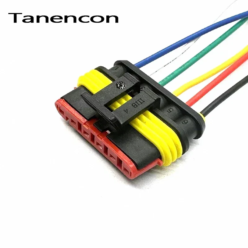 1 Sets 6 Pin 282108-1 282090-1 AMP Auto Waterproof Harness Connector Male Female Electrical Cable Plug for Motorcycle Car Wire
1 Sets 6 Pin 282108-1 282090-1 AMP Auto Waterproof Harness Connector Male Female Electrical Cable Plug for Motorcycle Car Wire