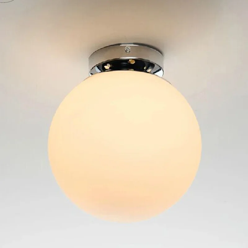 Modern Fashionable Design Ceiling Lights White Glass Shade Iron Ceiling Lamps for Dining Room Living Room Bedroom Aisle Lighting
Modern Fashionable Design Ceiling Lights White Glass Shade Iron Ceiling Lamps for Dining Room Living Room Bedroom Aisle Lighting
