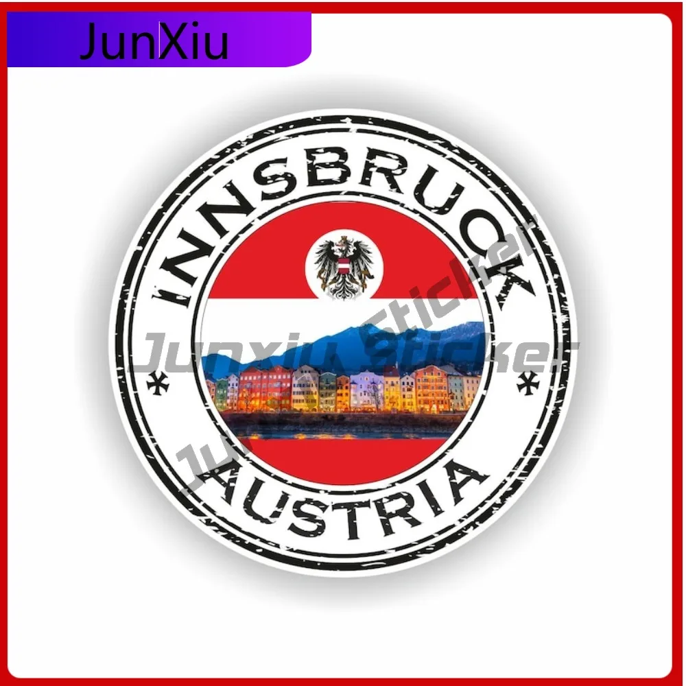 Innsbruck Austria Seal Sticker Round Funny Bumper Window Scratch Cover Body Decoration Vinyl Decal For Car Truck SUV Window
Innsbruck Austria Seal Sticker Round Funny Bumper Window Scratch Cover Body Decoration Vinyl Decal For Car Truck SUV Window