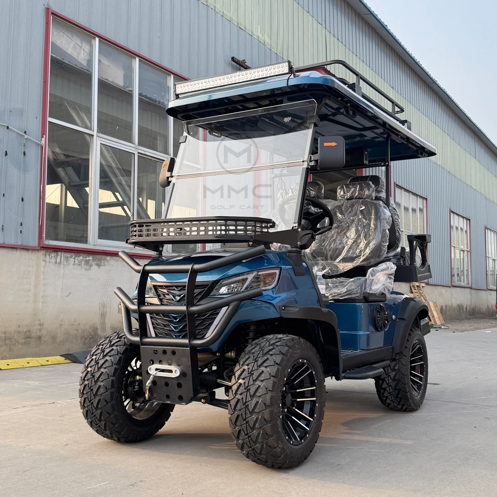 Garden Off Road Villa 48v/72v Electric Golf Cart Street Legal 4 Seater 5kw Lithium Golf Kart Buggy Hunting Golf Cart 
Garden Off Road Villa 48v/72v Electric Golf Cart Street Legal 4 Seater 5kw Lithium Golf Kart Buggy Hunting Golf Cart
