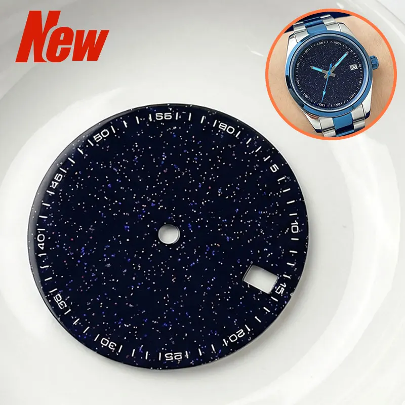 Циферблат для часов 28,5 мм с эмалевой текстурой, синий, «Звездное небо», с арабскими цифрами, для автоматического механизма NH35/36, запчасти для модификации корпуса (БЕЗ ЛОГОТИПА), инструмент для циферблата часов
Циферблат для часов 28,5 мм с эмалевой текстурой, синий, «Звездное небо», с арабскими цифрами, для автоматического механизма NH35/36, запчасти для модификации корпуса (БЕЗ ЛОГОТИПА), инструмент для циферблата часов