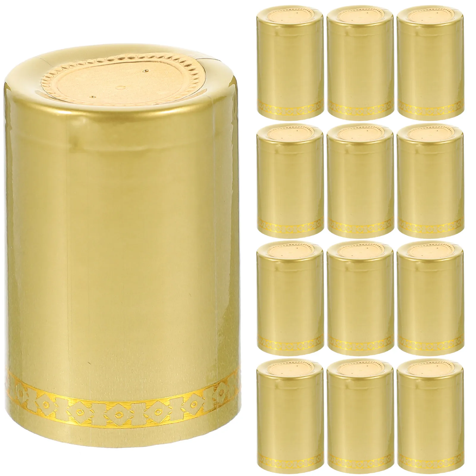 50 Pcs Bottle Heat Shrink Cap Stopper Wrap Seals Air Tight Seal PVC Covers Bottle Sealer Stopper Oxidation Protection
50 Pcs Bottle Heat Shrink Cap Stopper Wrap Seals Air Tight Seal PVC Covers Bottle Sealer Stopper Oxidation Protection