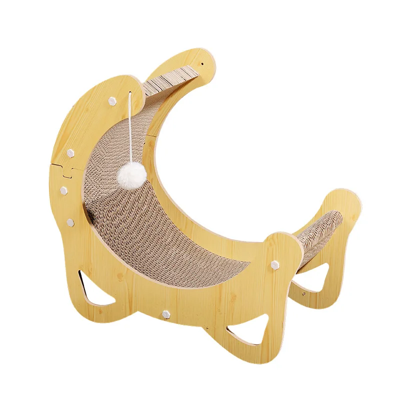 CX creative cat scratching board corrugated cat nest grinding claws wear resistance can not drop debris tease cat hanging ball
CX creative cat scratching board corrugated cat nest grinding claws wear resistance can not drop debris tease cat hanging ball