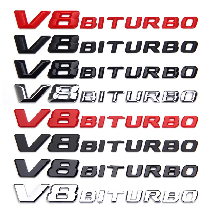 3d ABS Black Logo V8 BITURBO Emblem Car Fender Badge For C63 G63 E63 S63 Accessories
3d ABS Black Logo V8 BITURBO Emblem Car Fender Badge For C63 G63 E63 S63 Accessories