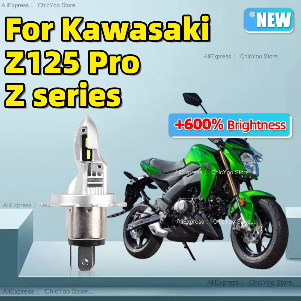 1Pcs Wireless H4 LED Headlight Motorcycle 6000K 15000LM Motorbike Lights Bulbs Plug and Play For Kawasaki Z125 Pro Z series
1Pcs Wireless H4 LED Headlight Motorcycle 6000K 15000LM Motorbike Lights Bulbs Plug and Play For Kawasaki Z125 Pro Z series