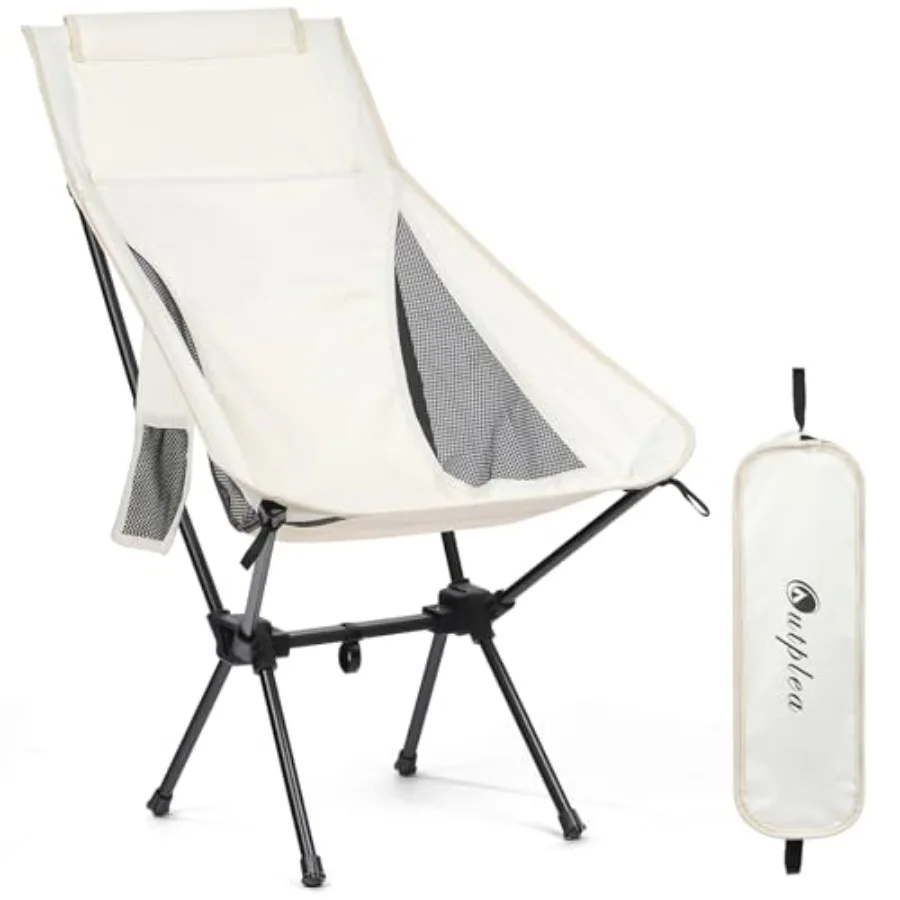 Lightweight Camping Chair with Side Pocket for Adults Folding High Back Camp Beach Chair Portable Collapsible Backpacking Chair
Lightweight Camping Chair with Side Pocket for Adults Folding High Back Camp Beach Chair Portable Collapsible Backpacking Chair