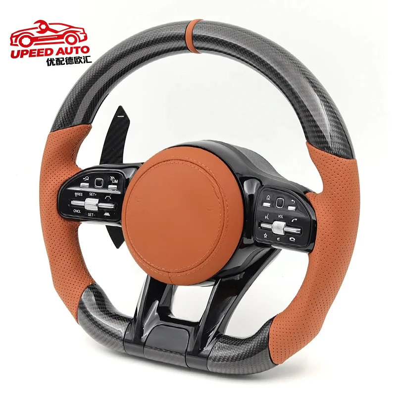 For Car Carbon Fiber Sports Steering Wheel Mercedes-Benz W117 W166 W167 W176 W177 W204 W205 W206 W212 W213 W222 W223 GLE CLA C43
For Car Carbon Fiber Sports Steering Wheel Mercedes-Benz W117 W166 W167 W176 W177 W204 W205 W206 W212 W213 W222 W223 GLE CLA C43