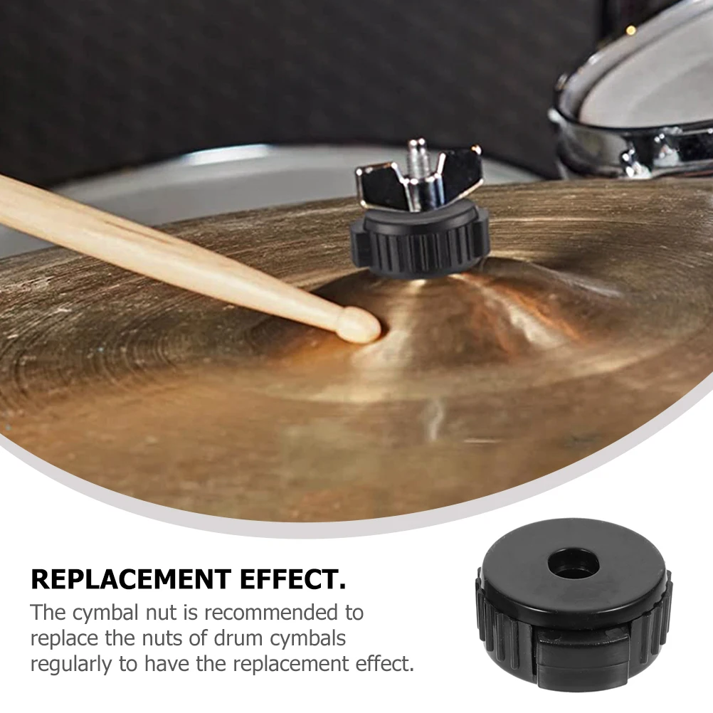 6 Pcs Quick Release Hat Drum Cymbal Cap Stand Accessories Universal Plastic Black Nuts
6 Pcs Quick Release Hat Drum Cymbal Cap Stand Accessories Universal Plastic Black Nuts