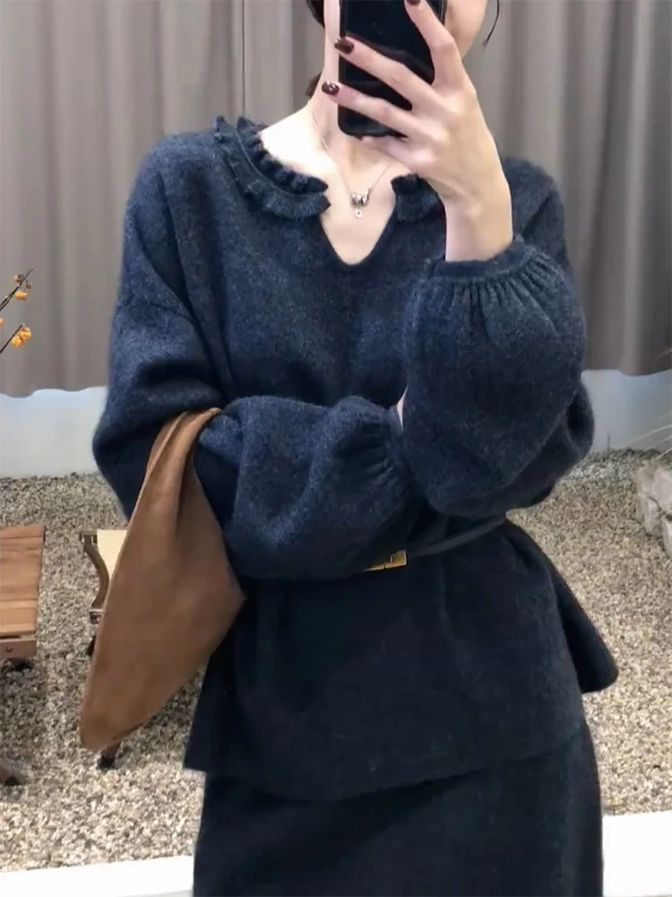 Женский трикотажный свитер Lagenlook с V-образным вырезом, свободного кроя, с расклешенными рукавами, комфортный, универсальный, осенне-зимняя новинка
Женский трикотажный свитер Lagenlook с V-образным вырезом, свободного кроя, с расклешенными рукавами, комфортный, универсальный, осенне-зимняя новинка