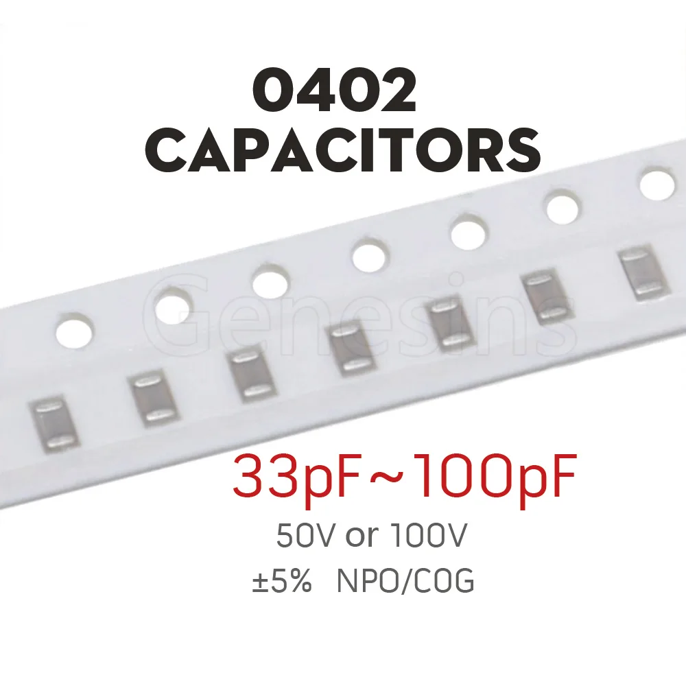 100 шт. 0402 Конденсатор SMD 33 пФ 36 пФ 39 пФ 43 пФ 47 пФ 51 пФ 56 пФ 62 пФ 68 пФ 75 пФ 82 пФ 91 пФ 100 пФ C0G NPO 5%
100 шт. 0402 Конденсатор SMD 33 пФ 36 пФ 39 пФ 43 пФ 47 пФ 51 пФ 56 пФ 62 пФ 68 пФ 75 пФ 82 пФ 91 пФ 100 пФ C0G NPO 5%