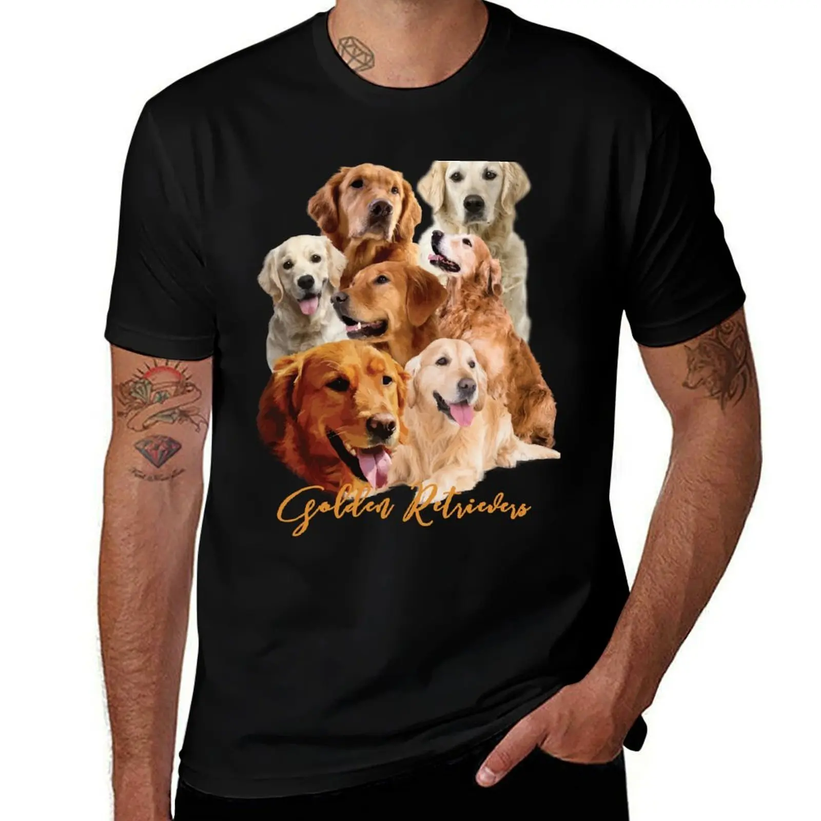 Golden Retriever Composite! Especially for Golden owners! T-Shirt Sun Protective Outdoor Tee Top
Golden Retriever Composite! Especially for Golden owners! T-Shirt Sun Protective Outdoor Tee Top