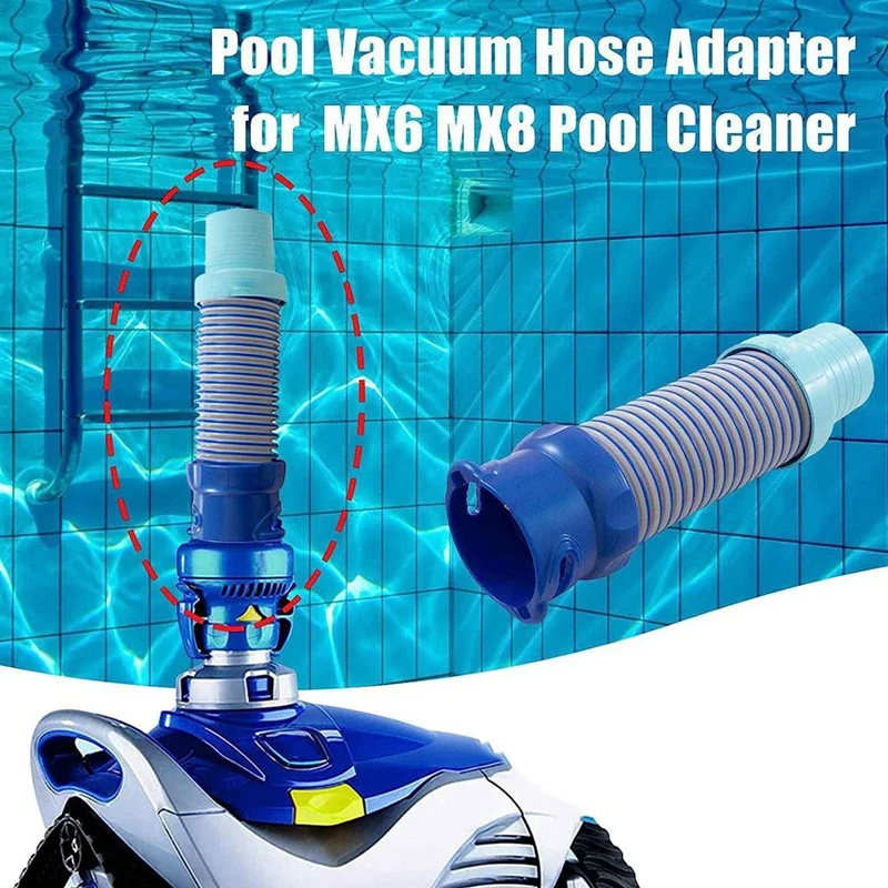 4Pcs X77094 Pool Vacuum Hose Adapter for Zodiac MX6 MX8 Pool Cleaner, Swimming Pool Suction Adapter Leaf Hose Adaptor
4Pcs X77094 Pool Vacuum Hose Adapter for Zodiac MX6 MX8 Pool Cleaner, Swimming Pool Suction Adapter Leaf Hose Adaptor