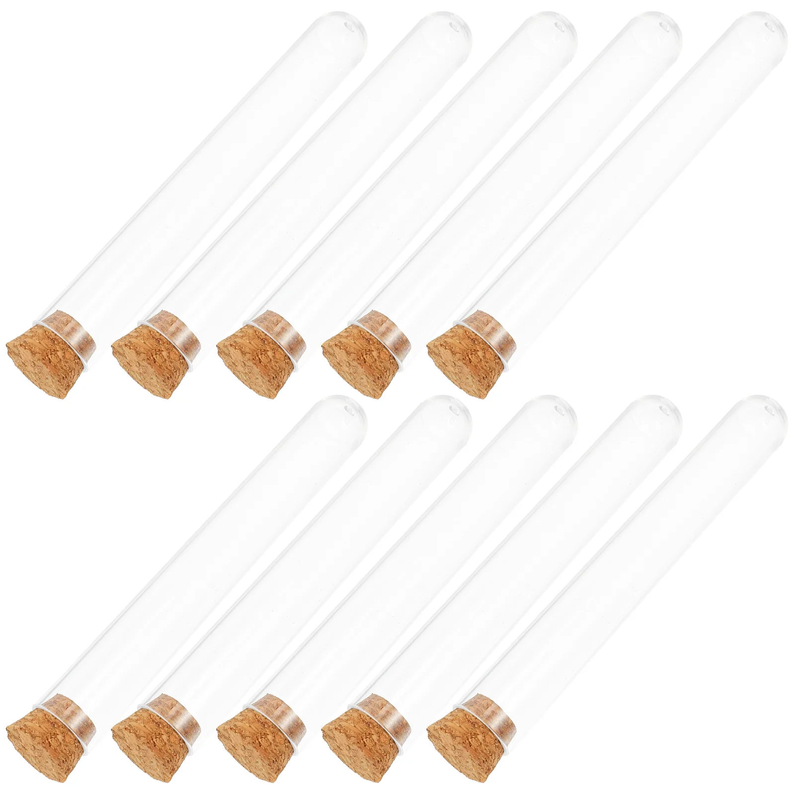 30pcs Test Clear Plastic Sealed Storage Scientific Experiment Test Tube For Scientific Mini Crafts Jewelry Container Reusable
30pcs Test Clear Plastic Sealed Storage Scientific Experiment Test Tube For Scientific Mini Crafts Jewelry Container Reusable