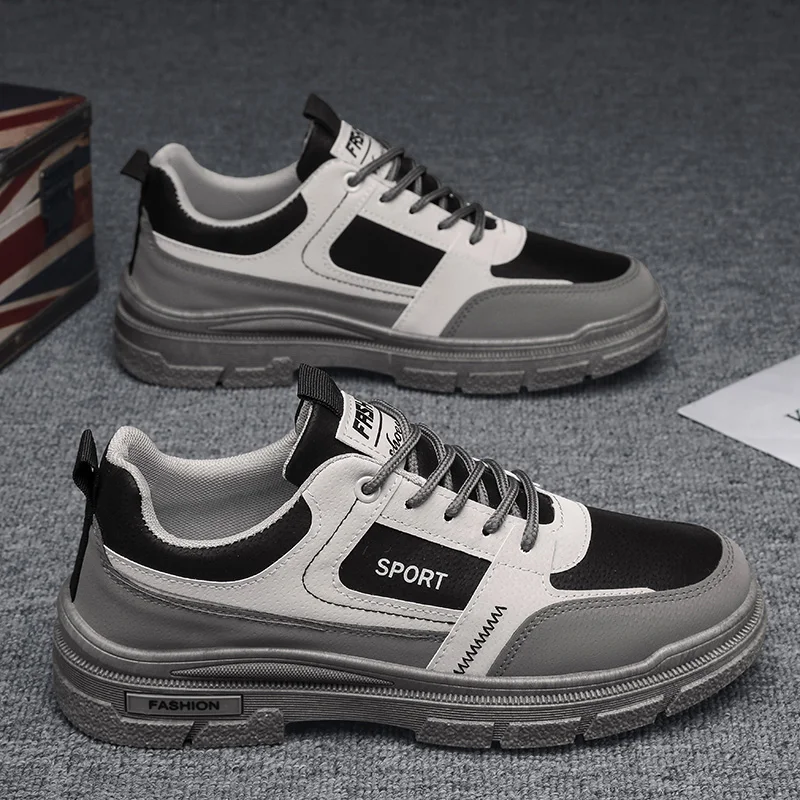 Men's Shoes Summer Breathable New Trend Versatile Casual Board Shoes Men's Low Cut Simple Comfortable Wear-resistant Men's Boots
Men's Shoes Summer Breathable New Trend Versatile Casual Board Shoes Men's Low Cut Simple Comfortable Wear-resistant Men's Boots