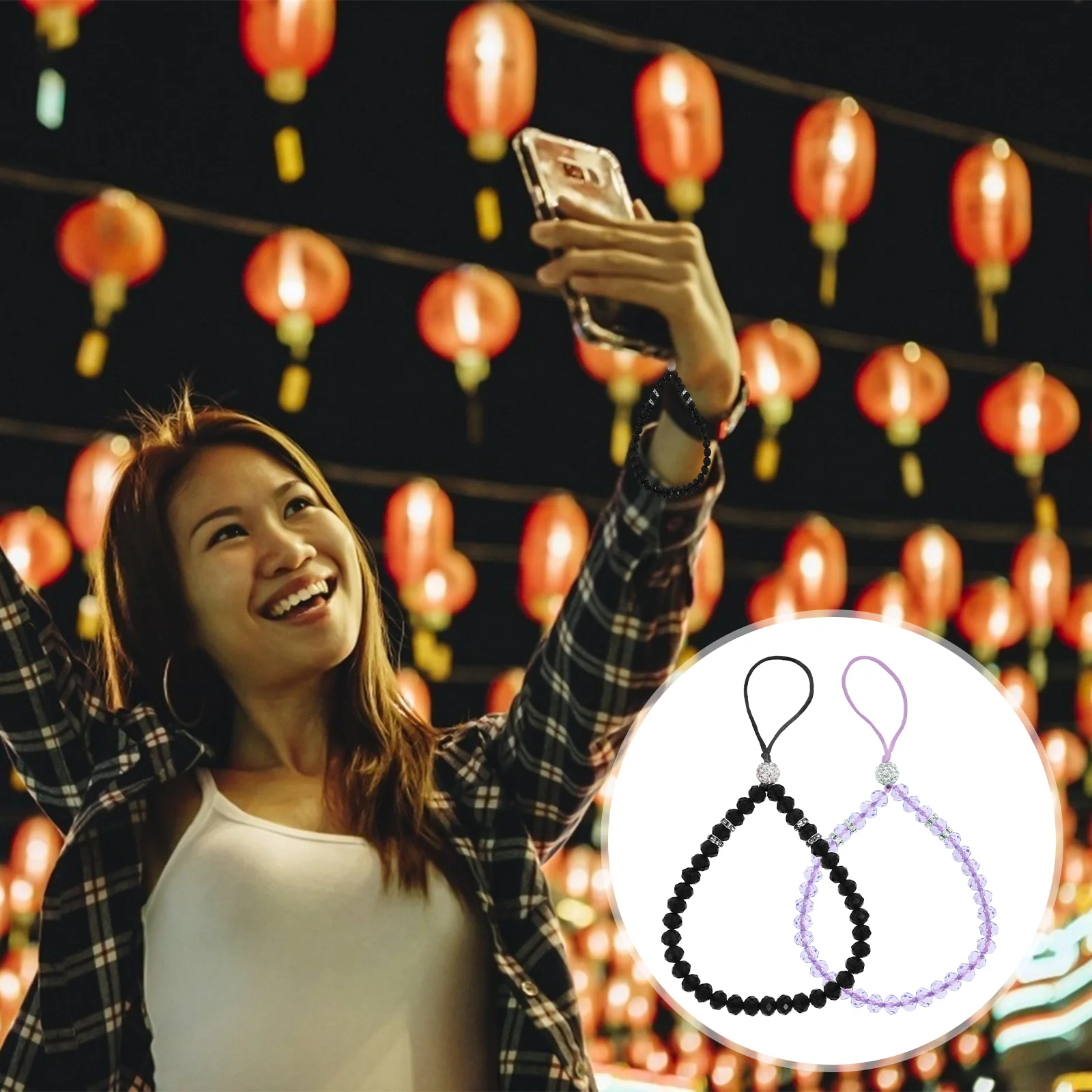 2 Pcs Mobile Phone Chain Ornaments Phones for Kids Bracelet Strap Practical Lanyard Crystal Glass Cellphone Hanging Miss
2 Pcs Mobile Phone Chain Ornaments Phones for Kids Bracelet Strap Practical Lanyard Crystal Glass Cellphone Hanging Miss