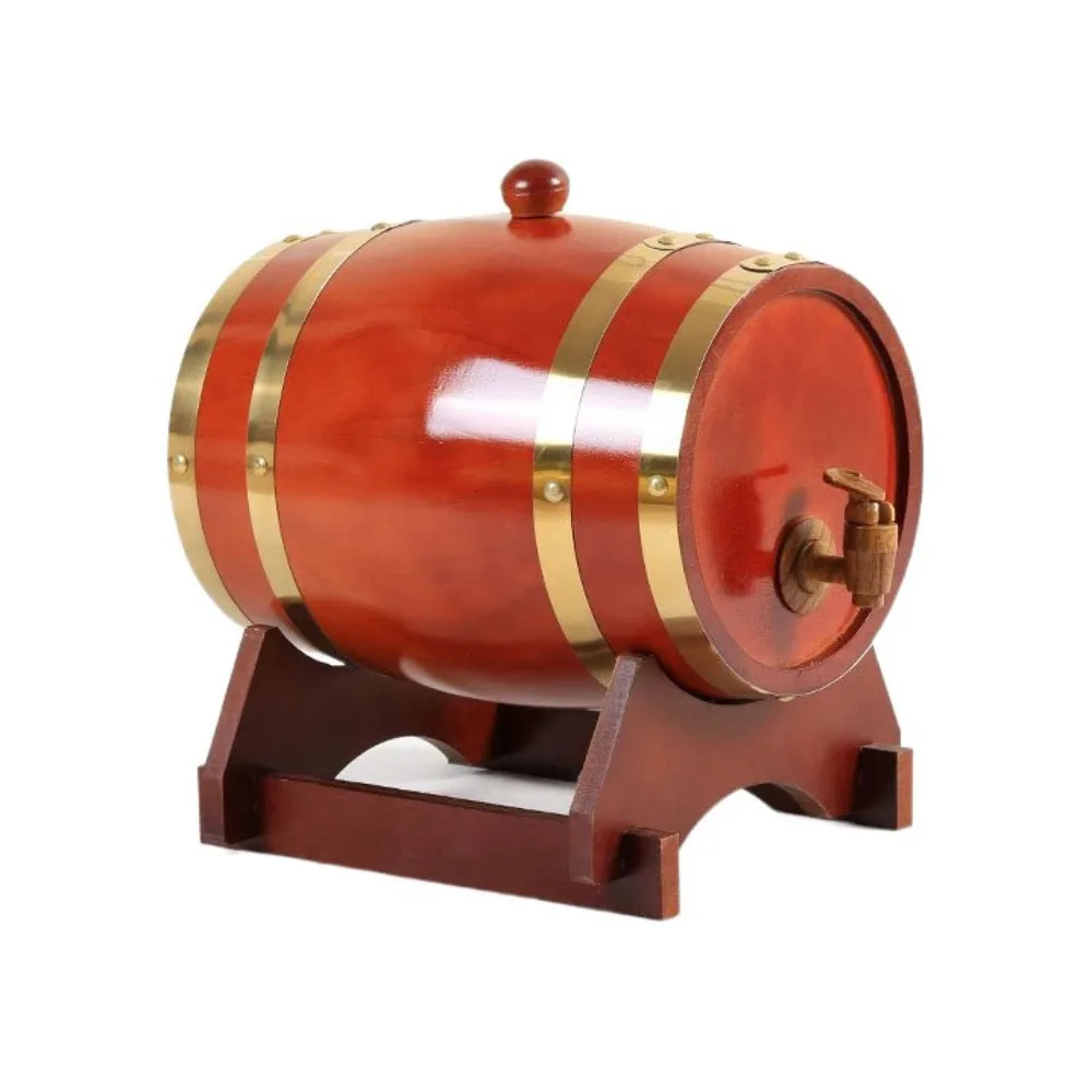 Beer Brewing Equipment 1.5/3/5L Wine Barrel Wood Vintage Beer Dispenser with Tap Beer Container Restaurant
Beer Brewing Equipment 1.5/3/5L Wine Barrel Wood Vintage Beer Dispenser with Tap Beer Container Restaurant