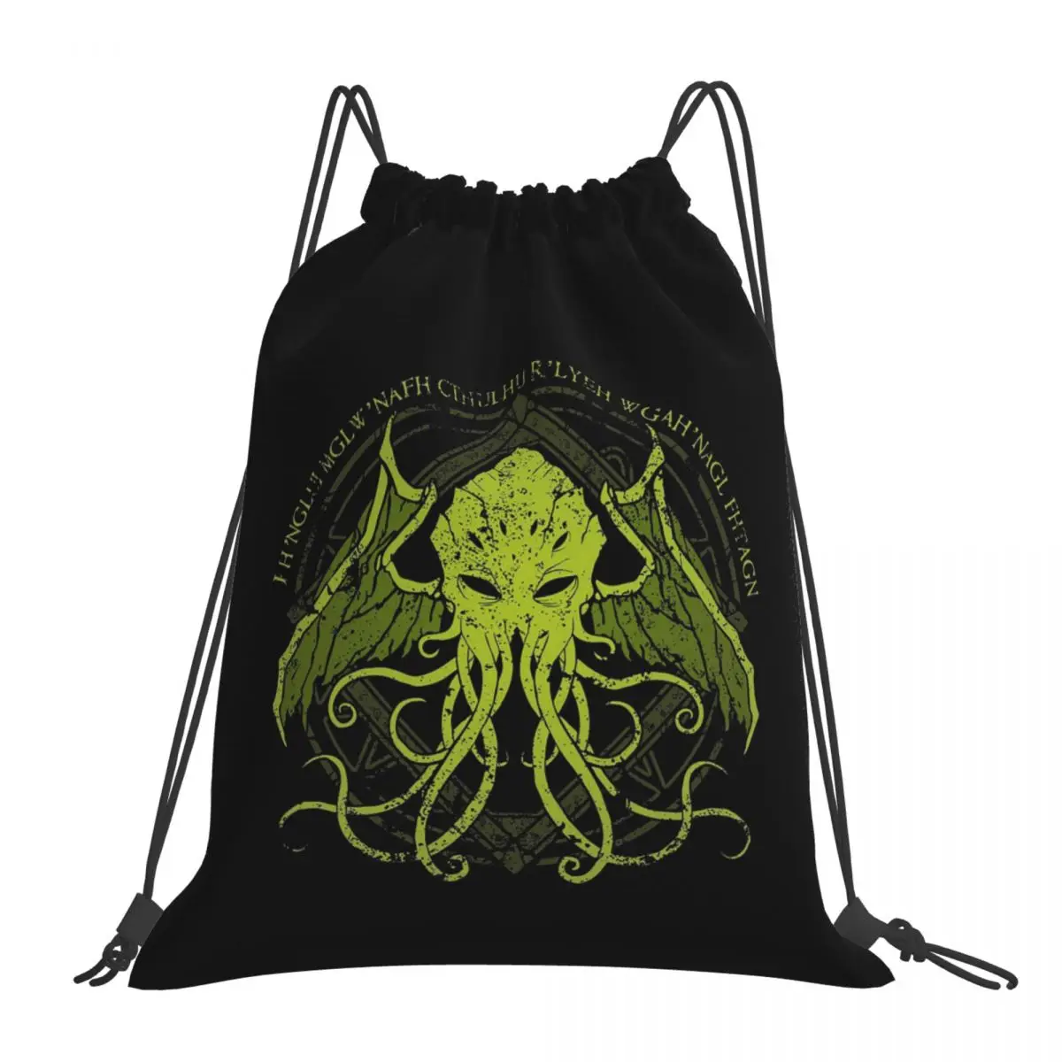 Рюкзаки Cthulhu в стиле Фэнтези с изображением монстра, портативные сумки на шнурке, спортивная сумка с карманом на шнурке, сумки для книг для путешествий и студентов
Рюкзаки Cthulhu в стиле Фэнтези с изображением монстра, портативные сумки на шнурке, спортивная сумка с карманом на шнурке, сумки для книг для путешествий и студентов