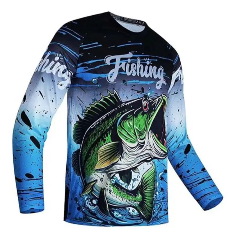 Рыбацкая подарочная рубашка с длинным рукавом, трикотажные изделия для рыбалки, футболки с рыбками - дышащие принадлежности для рыбалки
Рыбацкая подарочная рубашка с длинным рукавом, трикотажные изделия для рыбалки, футболки с рыбками - дышащие принадлежности для рыбалки