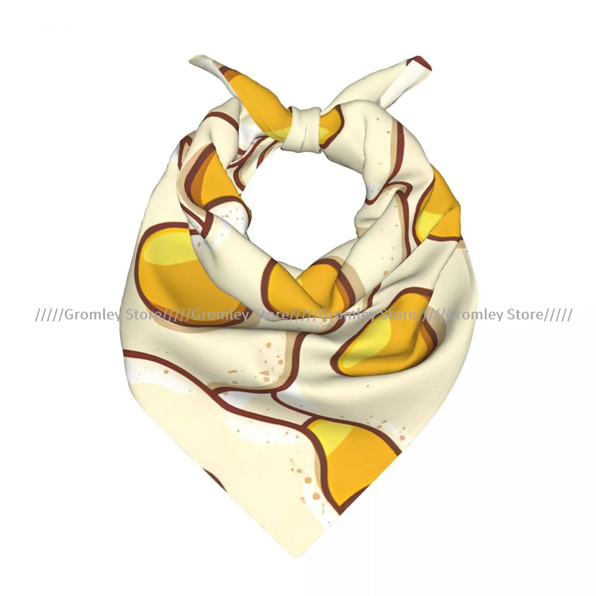 Hand Drawn Fried Eggs Pattern Square Scarf Soft Breathable Daily Kerchief
Hand Drawn Fried Eggs Pattern Square Scarf Soft Breathable Daily Kerchief