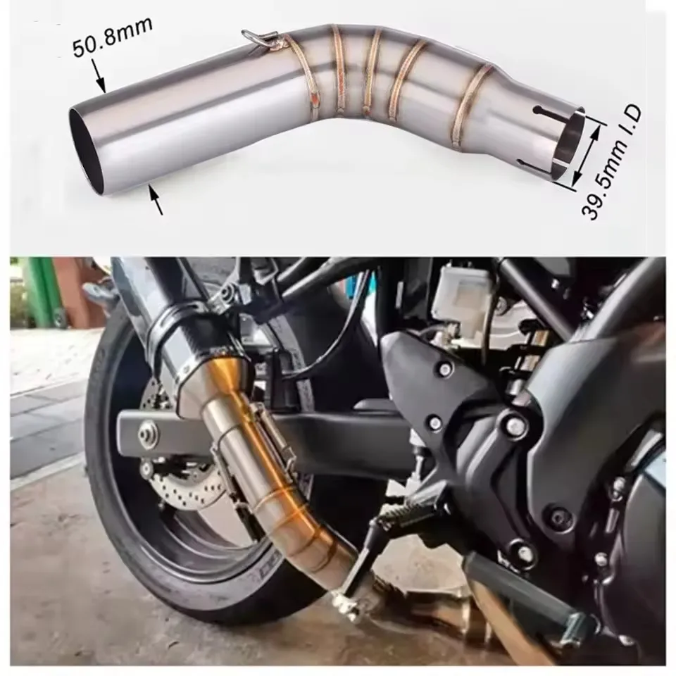 For Suzuki SV650 2016-2021 SV650X 18-21 SV 650 X Escape Motorcycle Exhaust Mid Link Pipe Muffler 51MM Slip-On Connecting Pipe
For Suzuki SV650 2016-2021 SV650X 18-21 SV 650 X Escape Motorcycle Exhaust Mid Link Pipe Muffler 51MM Slip-On Connecting Pipe