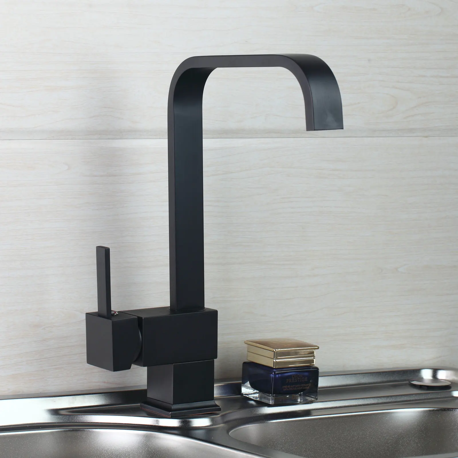 Yanksmart Deck Mounted Bathroom Faucet Single Handle Mixer Tap Matte Black Basin Sink Faucet Kitchen Swivel Mixer Tap
Yanksmart Deck Mounted Bathroom Faucet Single Handle Mixer Tap Matte Black Basin Sink Faucet Kitchen Swivel Mixer Tap