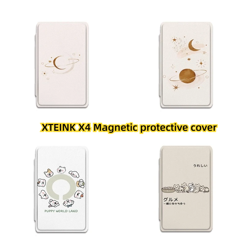 Compatible with XTEINK X4 Cute Cat Magnetic Protective Cover Flip Shell Shockproof Full-Wrap E-Ink Reader Accessories
Compatible with XTEINK X4 Cute Cat Magnetic Protective Cover Flip Shell Shockproof Full-Wrap E-Ink Reader Accessories