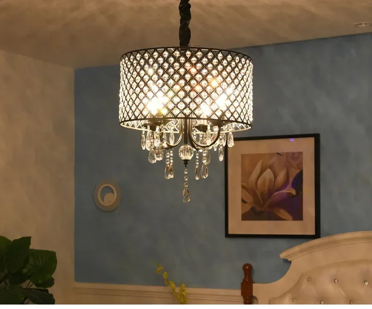 Luxury Crystal Pendant Lights Bedroom Restaurant Cloakroom Clothing Shop Hanging Lamp Creative Living Room Decor Light
Luxury Crystal Pendant Lights Bedroom Restaurant Cloakroom Clothing Shop Hanging Lamp Creative Living Room Decor Light