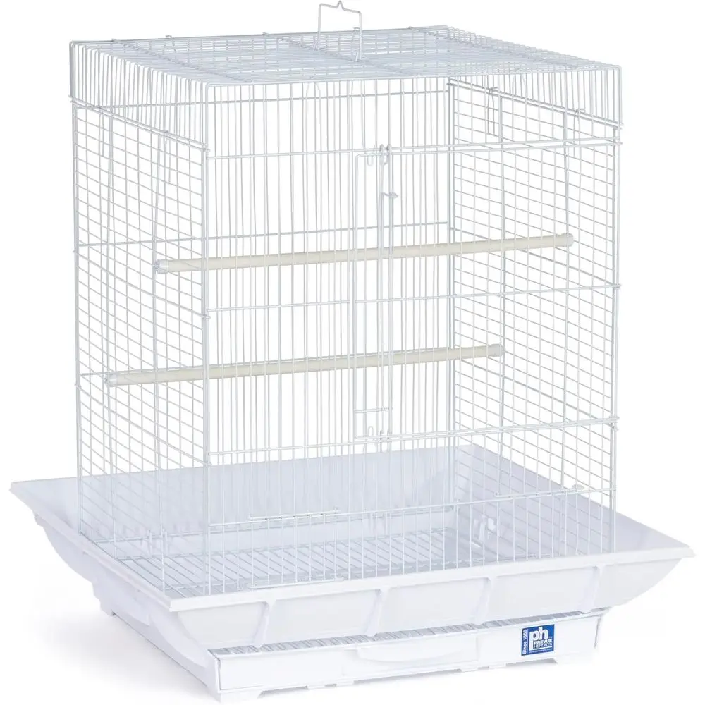 Midsize White Clean Lie Cockatiel Cage, 1/2 Bar Spacing
Midsize White Clean Lie Cockatiel Cage, 1/2 Bar Spacing