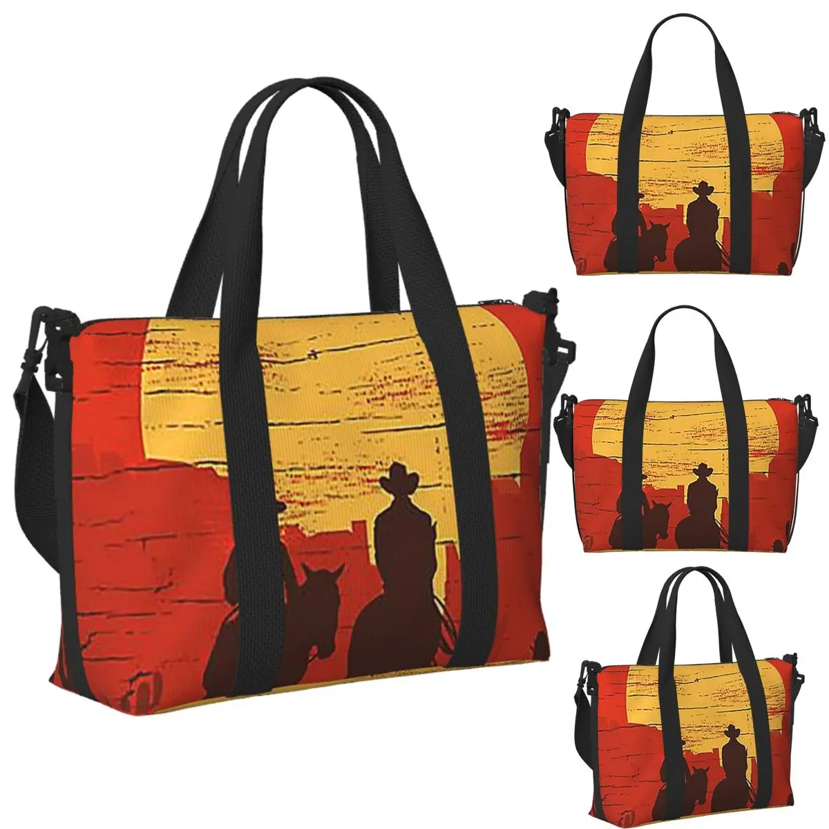 Cowboys Of The Wild West - Journ Beach Travel Bag Large Capacity Tote Bags for Gym Yoga Women Shopping Duffle Shoulder Bag
Cowboys Of The Wild West - Journ Beach Travel Bag Large Capacity Tote Bags for Gym Yoga Women Shopping Duffle Shoulder Bag