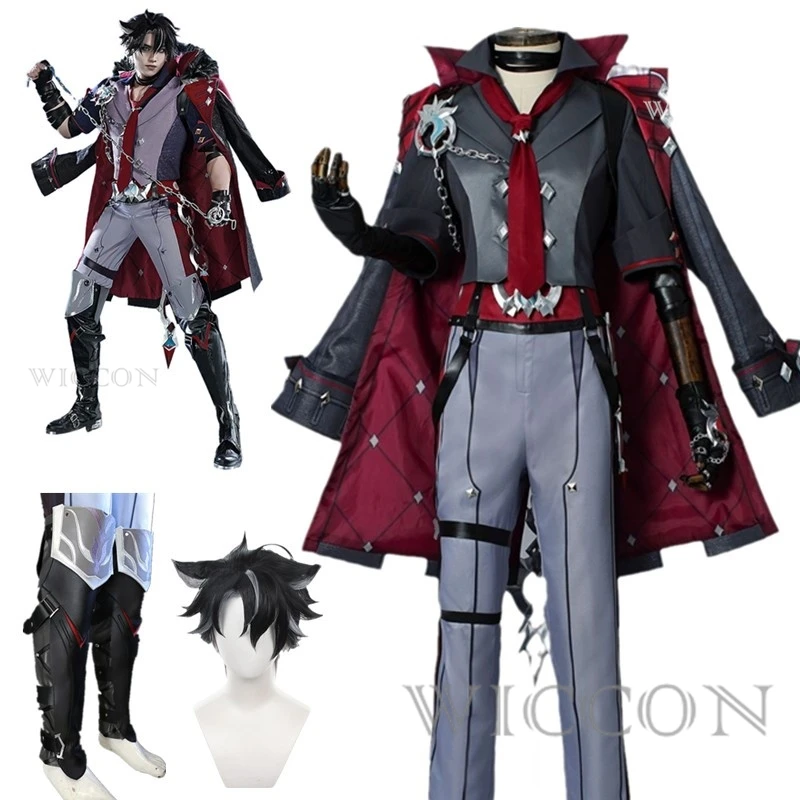 Wriothesley Cosplay Cosutme Game Genshin Impact Wriothesley Costume Night's Chilling Howl Cosplay and Cosplay Wig High Quality
Wriothesley Cosplay Cosutme Game Genshin Impact Wriothesley Costume Night's Chilling Howl Cosplay and Cosplay Wig High Quality