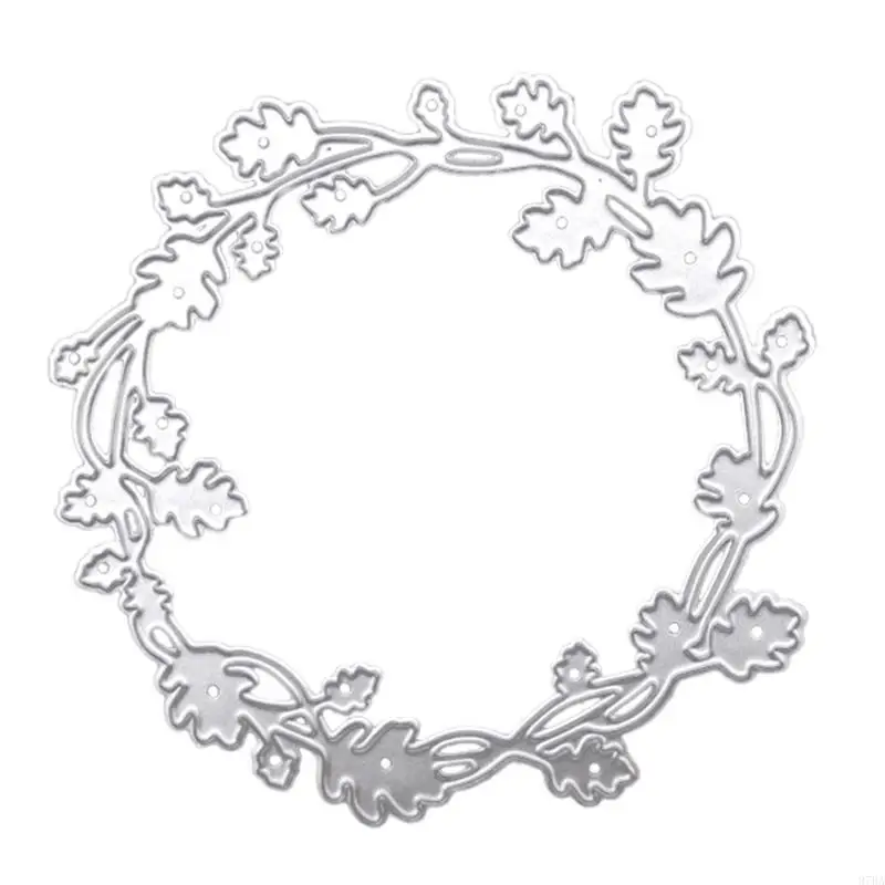 97BA Decorative Wreath Cutting Die Stencil for Creative Paper Art Crafts Cutting Temp
97BA Decorative Wreath Cutting Die Stencil for Creative Paper Art Crafts Cutting Temp