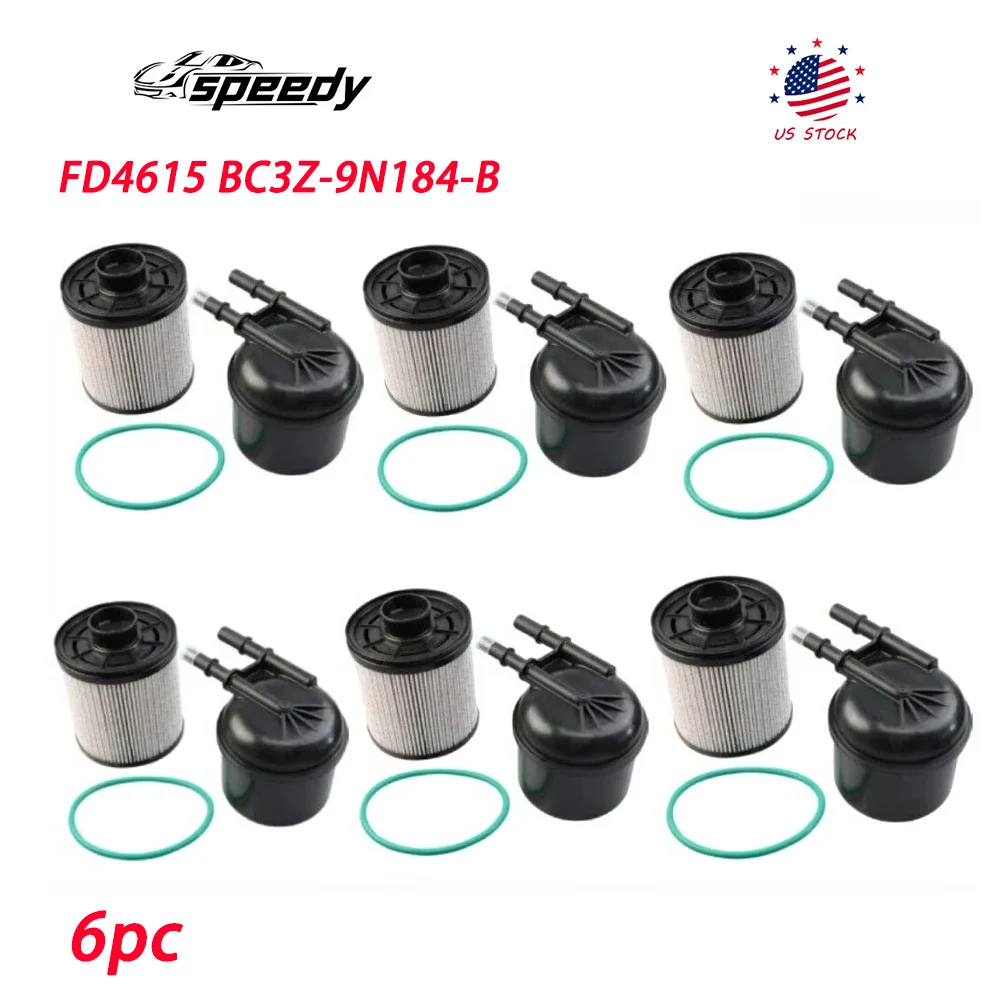 Топливный фильтр 6 шт. для Ford F250 F350 F450 F550 6.7L V8 FD4615 BC3Z-9N184-B 2011-2016 гг.
Топливный фильтр 6 шт. для Ford F250 F350 F450 F550 6.7L V8 FD4615 BC3Z-9N184-B 2011-2016 гг.