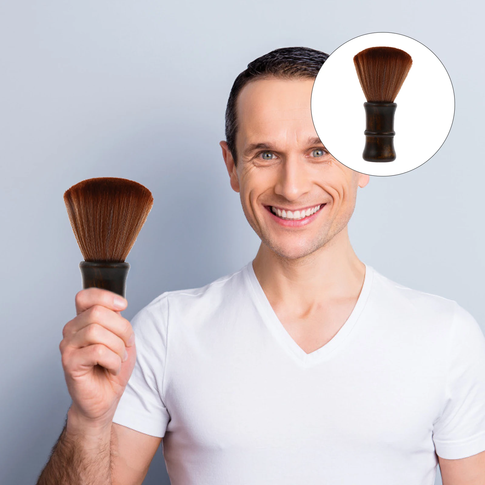Wooden Handle Hair Styling Brush High Elasticity Bristles Comfortable Non-Irritating Salon Grade Cleaning Tool for Barbers
Wooden Handle Hair Styling Brush High Elasticity Bristles Comfortable Non-Irritating Salon Grade Cleaning Tool for Barbers