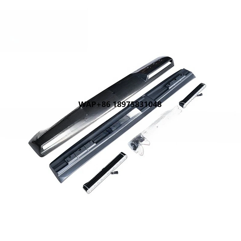 Upgrade Bra-B Style Carbon Fiber LED Light Front Roof Wing Spoiler for Class W464 G63 G500
Upgrade Bra-B Style Carbon Fiber LED Light Front Roof Wing Spoiler for Class W464 G63 G500