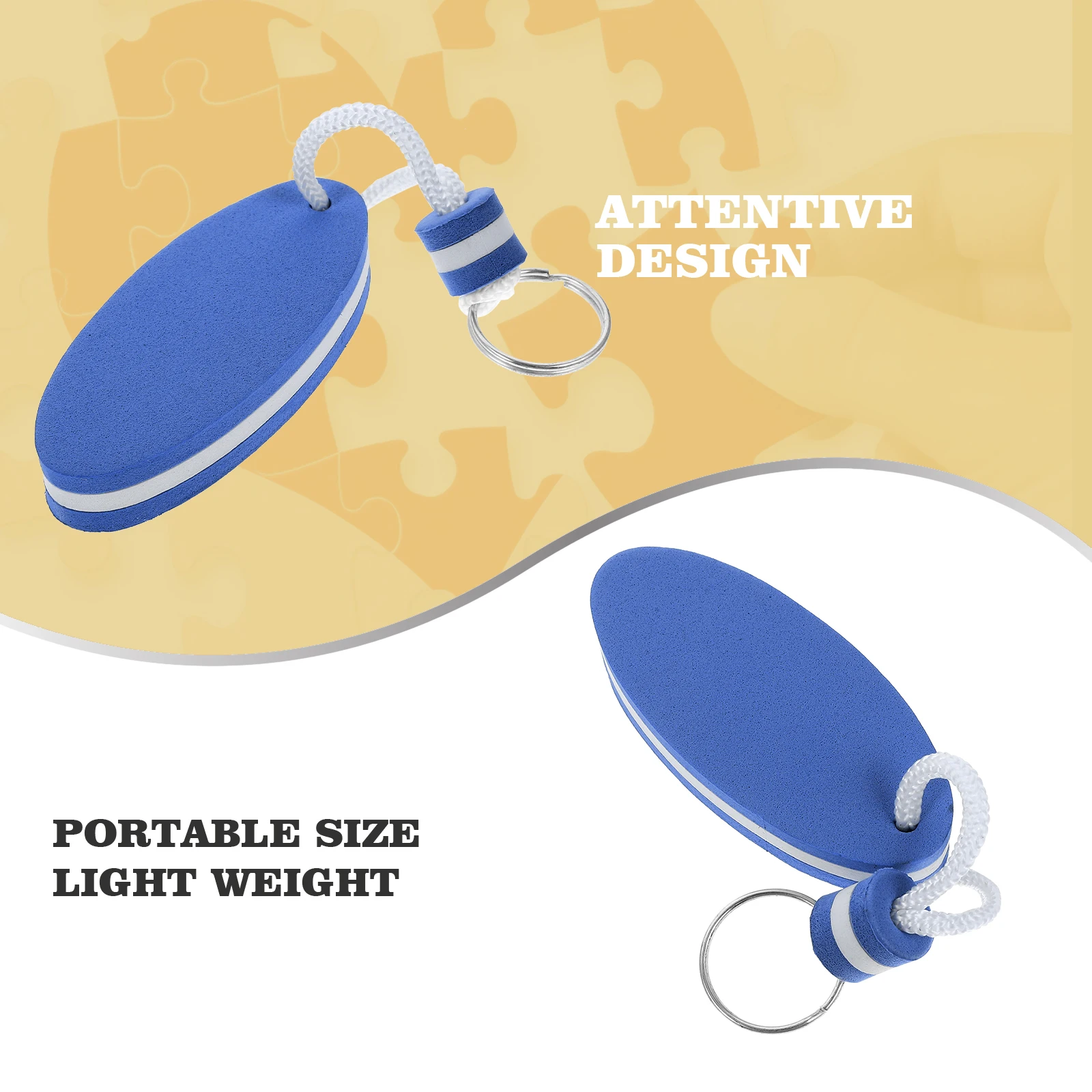 6pcs Blue Floating Keychains Key Chain Accessories Sports Outdoor Fishing Boating Rafting Sailing Decorative Floating Keychains
6pcs Blue Floating Keychains Key Chain Accessories Sports Outdoor Fishing Boating Rafting Sailing Decorative Floating Keychains