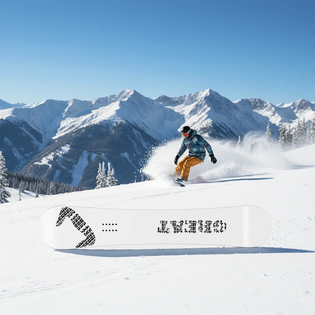 QYWX QYSN011 Custom Logo Carbon Fiber Poplar Wood Asymmetrical Hem Shape 3D Printed All Mountain Camber Medium Snowboard
QYWX QYSN011 Custom Logo Carbon Fiber Poplar Wood Asymmetrical Hem Shape 3D Printed All Mountain Camber Medium Snowboard