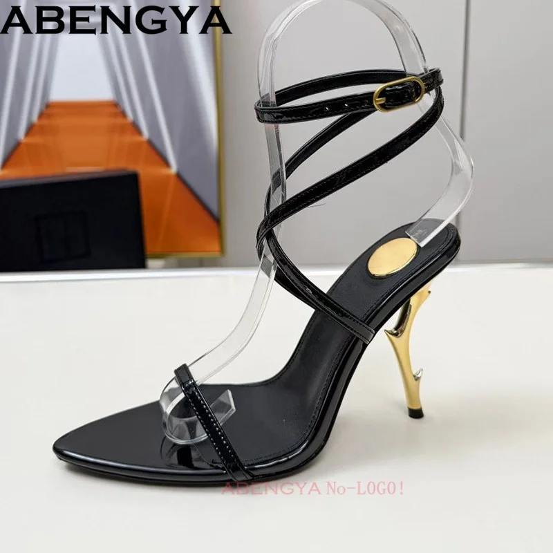 Summer Strange Heels Gladiator Sandals Women Ankle Strap Crystal Party Shoes Open Toe Mules High Heel Modern Sandalias Mujer
Summer Strange Heels Gladiator Sandals Women Ankle Strap Crystal Party Shoes Open Toe Mules High Heel Modern Sandalias Mujer
